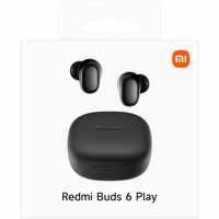 Belaidės ausinės Xiaomi Redmi Buds 6 Play juodos BHR8776GL