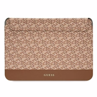 Guess GCube Stripes dėklas 16" nešiojamam kompiuteriui - rudas