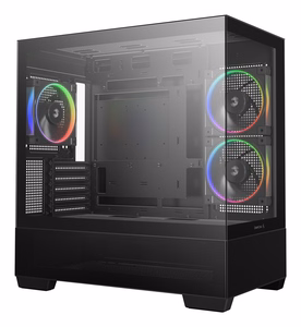 DeepCool CG380 3F „Midi Tower“ Juoda