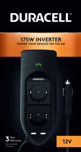 Duracell automobilinis įtampos keitiklis (DRINV15-EU) – 175 W