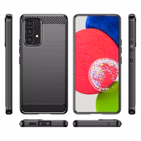 Anglies dėklas lankstus apvalkalas Samsung Galaxy A53 5G juodas