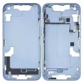 Vidinis korpusas iPhone 14 Blue su šoniniais mygtukais originalus (used Grade A)