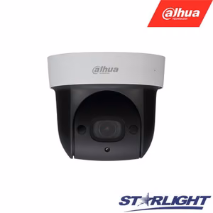 Mini 2 megapikselių HD Network IR PTZ kupolinė kamera, x4 priartinimu