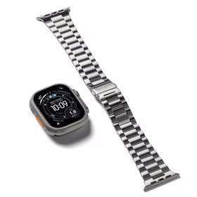 Ringke Metal One Air apyranke Apple Watch 8 / 9 / 10 / 11 / SE / Ultra (44 / 45 / 46 / 49 mm) - Sidabrine