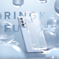 Ringke Fusion Matte TPU dėklas su rėmeliu Samsung Galaxy A73 juodas