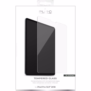 Puro apsauginis ekrano stiklas, skirtas iPad Pro 12.9" (2018 / 2020 / 2021 / 2022)