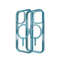 ZAGG Santa Cruz Snap Magnetinis dėklas telefonui iPhone 16 Pro - mėlynas