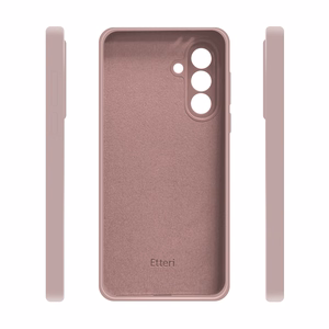 Etteri silikoninis dėklas Samsung Galaxy A36 5G, šviesiai rožinis