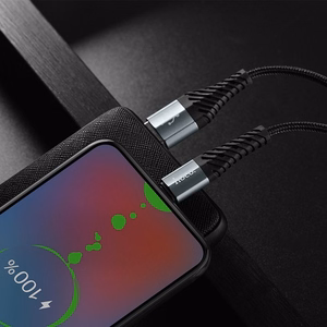 Kabelis USB-A į Micro USB Hoco 2,4A 1 m X38 juodas