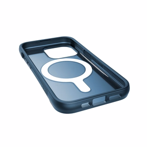 Raptic X-Doria Clutch dėklas iPhone 14 Pro su Magnetine galinė mėlyna danga