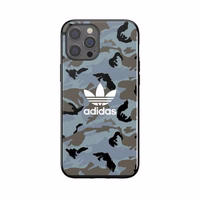 Adidas OR SnapCase Camo dėklas telefonui iPhone 12 Pro Max - mėlynas ir juodas