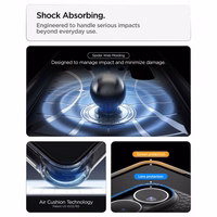 SPIGEN dėklas LIQUID AIR, skirtas SAMSUNG S26 Plus, matinis, juodas