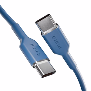Puro ICON USB-C - USB-C laidas 1.5m - mėlynas