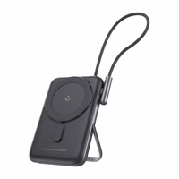 Magnetinė išorinė baterija Choetech B735 10000mAh 20W PD + USB-C laidas (juoda)