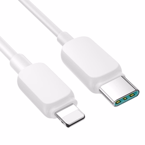 Joyroom Multi-Color Series A14 USB-C / Lightning 30W кабель 1.2 m - белый