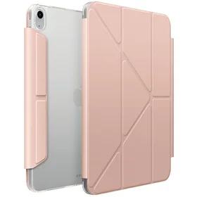 Uniq Camden Click dėklas planšetiniam kompiuteriui iPad Air 13" 2024 - rožinis