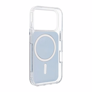 Case for iPhone 17 Pro / 18 Pro (low camera edge) Clear Fusion Mag Cover compatible with MagSafe black