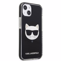 Karl Lagerfeld KLHCP13STPECK Dėklas telefonui iPhone 13 mini 5.4" - juodas (m)