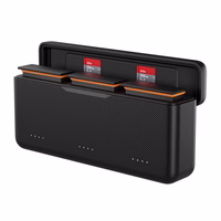 TELESIN trijų kanalų įkroviklis DJI Action4/3/5pro kamerai