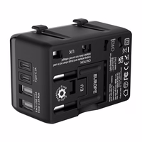 Blitzwolf BW-TA1 4-in-1 kelionių adapteris 2xUSB + C + PD 20W