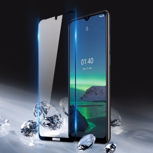 Dux Ducis 10D grūdintas stiklas tvirtas apsauginis stiklas su rėmeliu Nokia 1.4 skaidrus (tinka su dėklu)