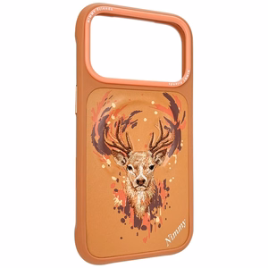 Nimmy Elnias MagSafe dėklas iPhone 17 Pro oranžinis