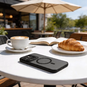 Tech-Protect Magmat MagSafe Чехол для Motorola Moto G57 Power / G67 Power - матовый чёрный