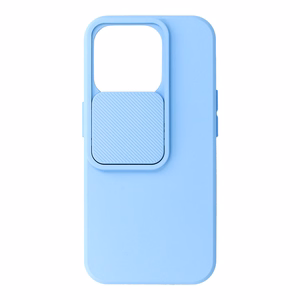 Camshield Soft dėklas iPhone 15 Pro Max šviesiai mėlynas