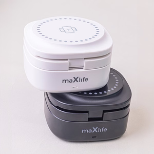 "Maxlife MXWC-06" magnetinis belaidis įkroviklis 15W, juodas 3in1