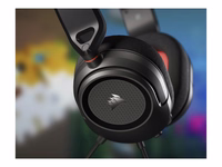 CORSAIR HS35 v2 žaidimų ausinės raudonos