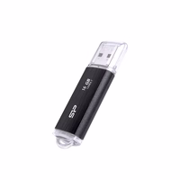 SILICON POWER Blaze B02 Pendrive USB atmintinė 16 GB USB Type-A 3.2 Gen 1 (SP016GBUF3B02V1K) Juoda