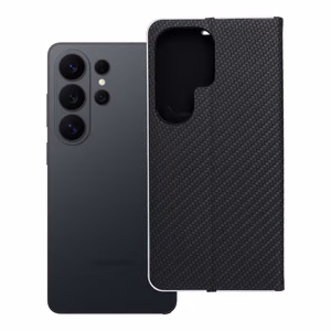 Flip case for Samsung S26 ULTRA Luna Book Carbon black
