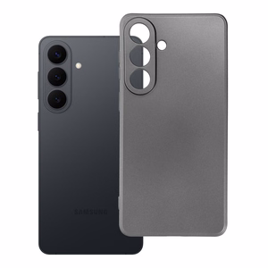 Metalinės išvaizdos dėklas telefonui SAMSUNG S26 Plus pilkas