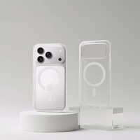 "iPhone 17 PRO MAX" dėklas "Forcell F-Protect Clear Hybrid Premium", suderinamas su skaidriu