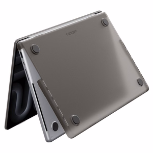 Spigen AirSkin dėklas, skirtas MacBook Pro 16" 2021 / 2023 / 2024 / 2025 / 2026 – pusiau skaidrus