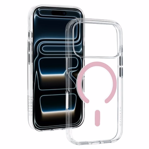 Liavec Pure dėklas, skirtas Iphone 17 Pro Max/18 Pro Max, rožinis (kameros valdymo mygtukas)