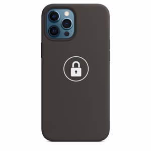Чехол для телефона "Silicone Case v2" для Apple iPhone 12 Pro Max / чёрный / в упаковке