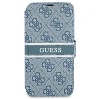 Guess 4G Stripe dėklas telefonui iPhone 13 Pro / 13 6.1" – mėlynas