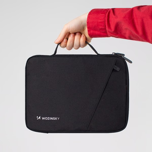 Wozinsky WTNP-11B 10-11" Laptop Bag with Retractable Handle - Black