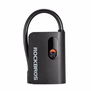 Rockbros L1 мини беспроводной насос-компрессор 70 psi, длина шланга Schrader 200 мм - черный