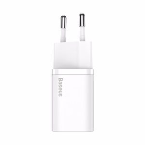 Charger Baseus Super Si 25W USB-C + USB-C to USB-C cable 1.0m white TZCCSUP-L02