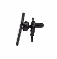 "Forever" automobilio laikiklis oro angai MACH-100 magnetinis su belaidžiu įkrovimu, juodas 15W