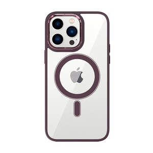 Tel Protect Magnetinis Skaidrus dėklas telefonui iPhone 11 Pro raudonos spalvos