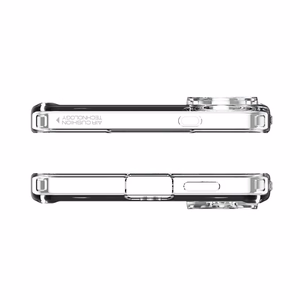 Spigen Ultra Hybrid Mag dėklas su MagSafe Samsung Galaxy S25 Edge su spauda - baltas