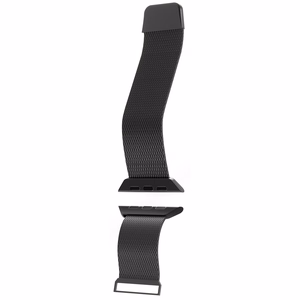 Ремешок Puro 'MILANESE' для Apple Watch 42-44-45-49 мм, чёрный