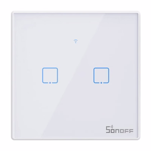 SONOFF TX T2EU2C išmanusis lietimui jautrus šviesos jungiklis, Wi-Fi, RF