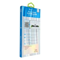 Apsauginis stiklas Bestsuit Lankstus hibridinis stiklas 5D skirtas Samsung Galaxy S23 juodas