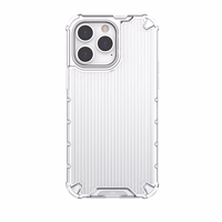 Ombre Protect dėklas iPhone 13 Pro Max rožinė ir mėlyna šarvuotas dėklas