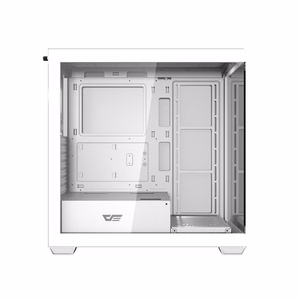 Darkflash DS900W kompiuterio korpusas be ventiliatorių (baltas)