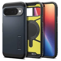 Spigen Tough Armor Mag Magnetinis MagSafe dėklas telefonui Google Pixel 10 / 10 Pro - grafito spalvos